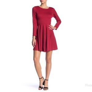 Collective Concepts Knit Fit and Flare Dress